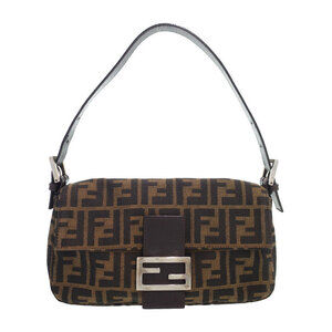 FENDI Zucca Mamma Bucket Semi Shoulder Bag